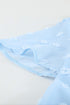 Ruffled Sleeve Swiss Dot T-Shirts